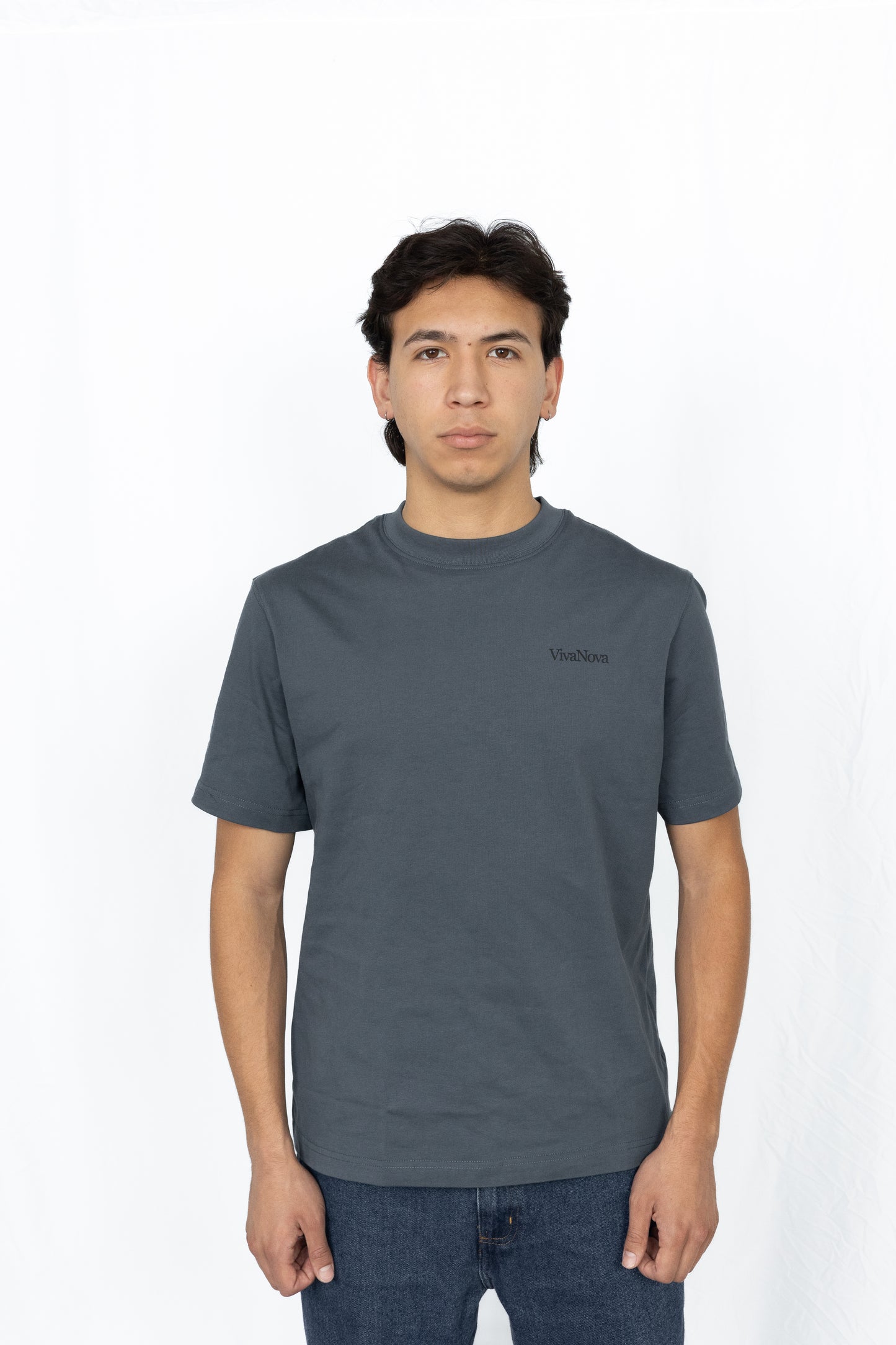VIVANOVA CLASSIC LOGO TEE – DARK TEAL